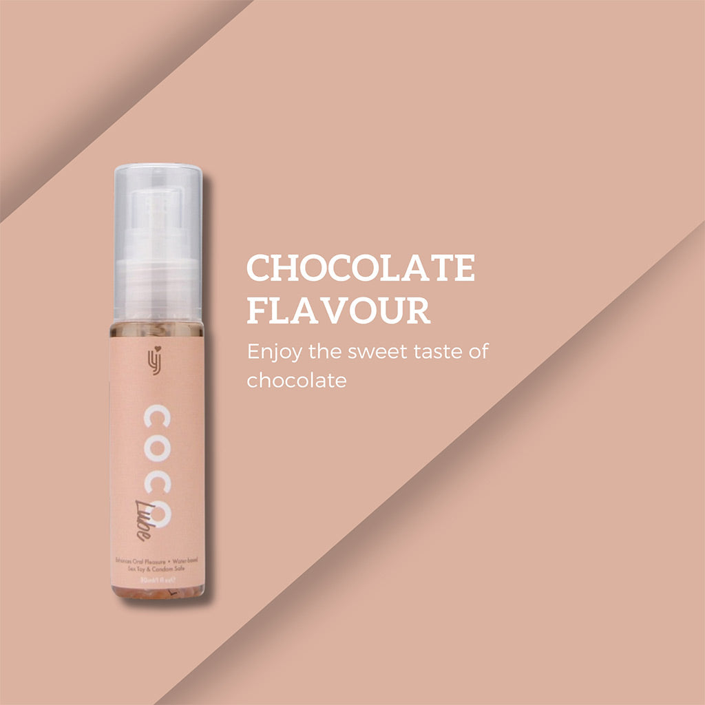 Loving Joy Cocoa Lubricant 100ml Enhances Oral Pleasure