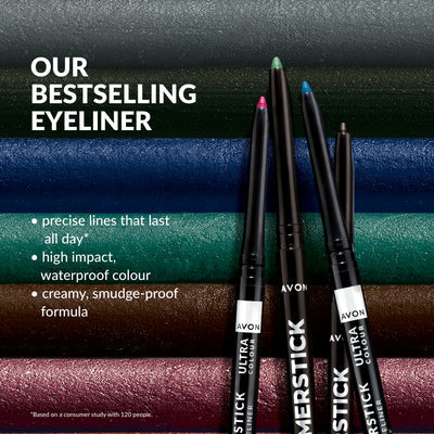 Avon Glimmerstick Eyeliners, all Shades, Diamonds, Chrome