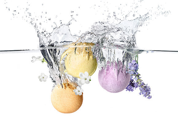 Avon Summer Garden Bath Bombs 3x100g Lavender, Orange Blossom & Honey New sealed