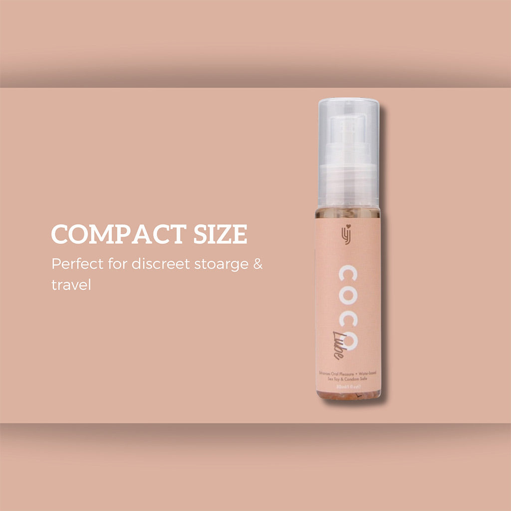Loving Joy Cocoa Lubricant 100ml Enhances Oral Pleasure