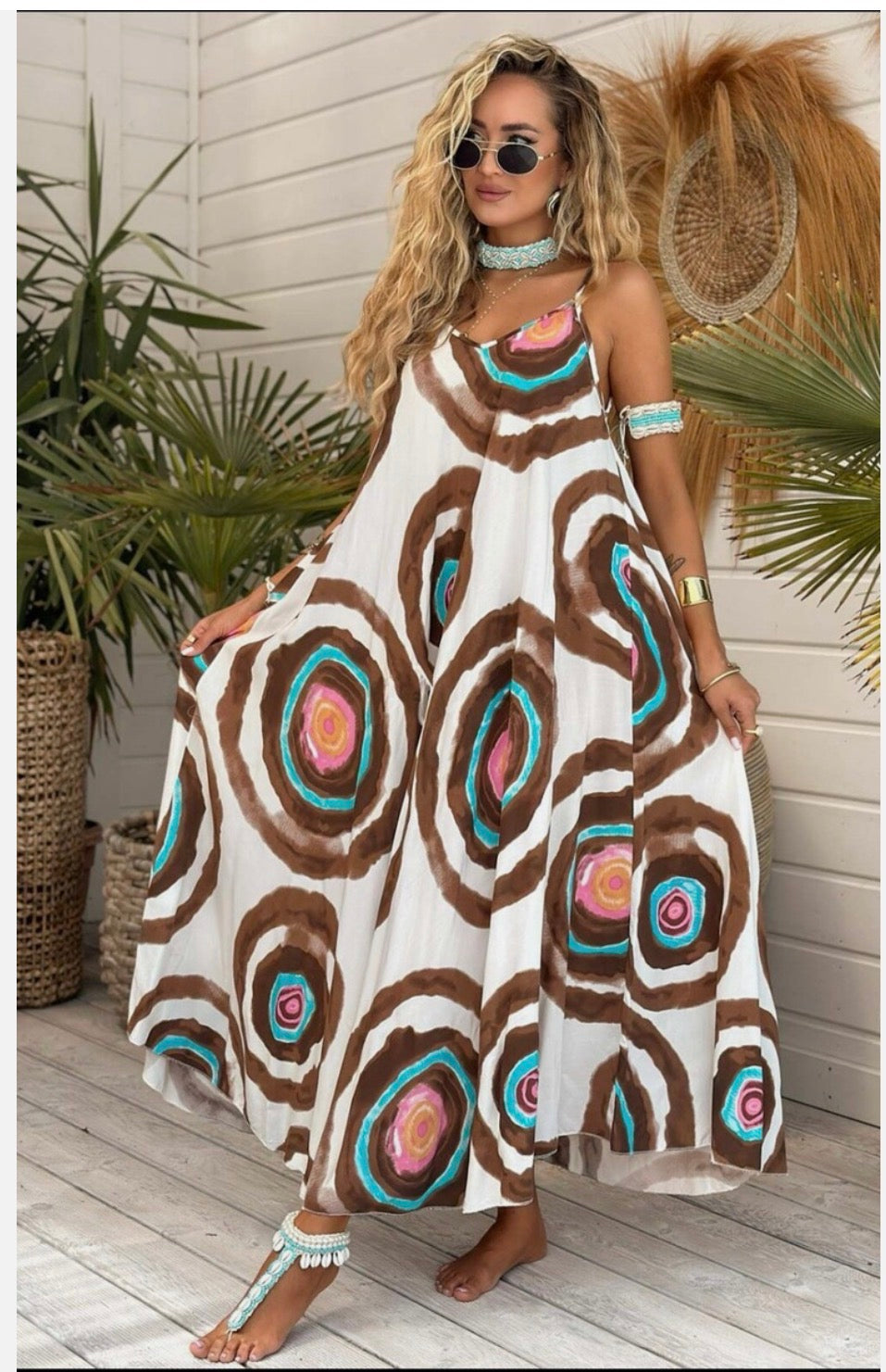 Anamika Oversized Boho style Dress one size fits 8-14