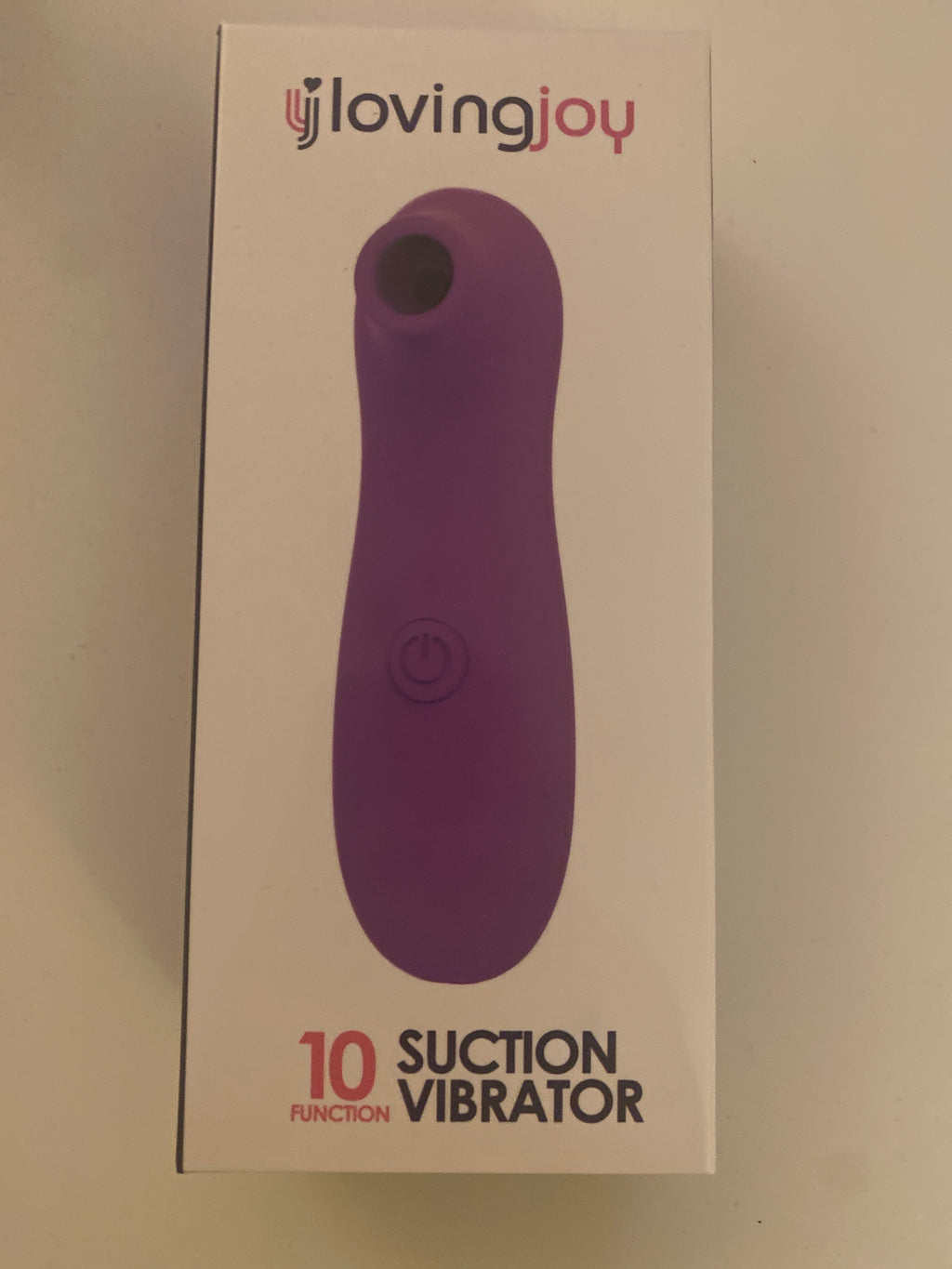 Loving Joy 10 Function Clitoral Suction Vibrator Purple - Small & Discreet