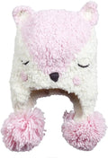Girls Babaluno Pink Soft Fur Hat 0/12 or 12/24 months