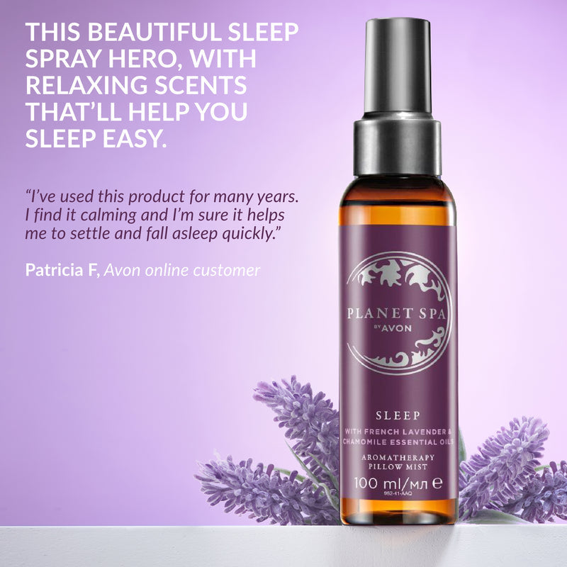 Avon Planet Spa Sleep Aromatherapy Pillow Mist