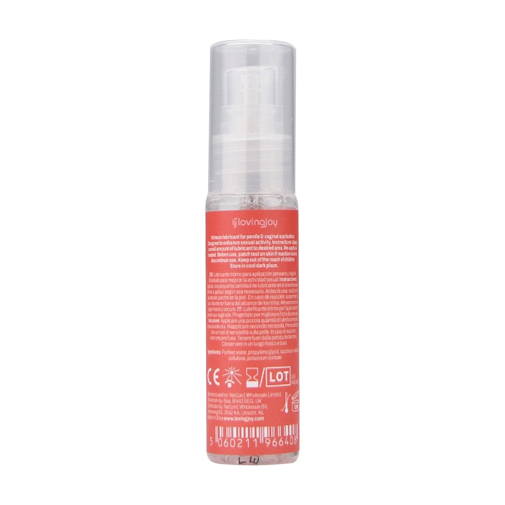 Loving Joy Strawberry Flavoured Lubricant 30ml, 100ml immediate post