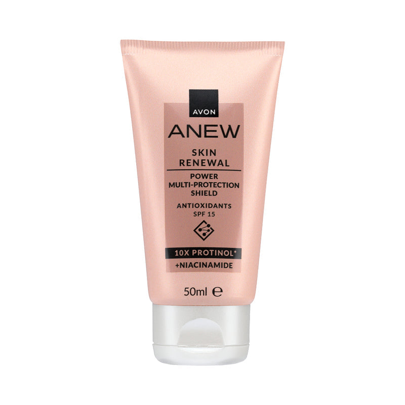Avon Anew Skin Renewal Power Multi-Protection Shield - 50 ml Antioxidants SPF 15