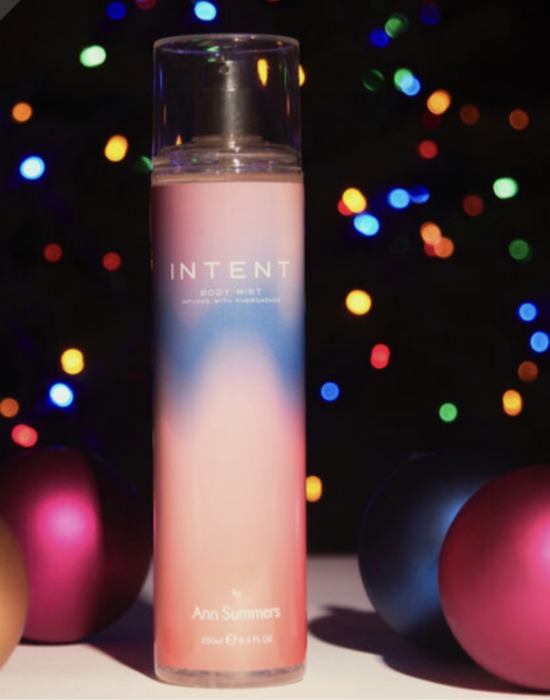 Ann Summers Intent Body Mist 250ml Infused with pheromones