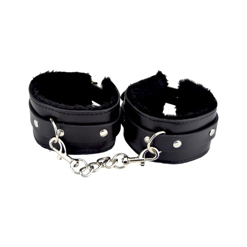 bound-to-please-furry-plush-wrist-cuffs-black