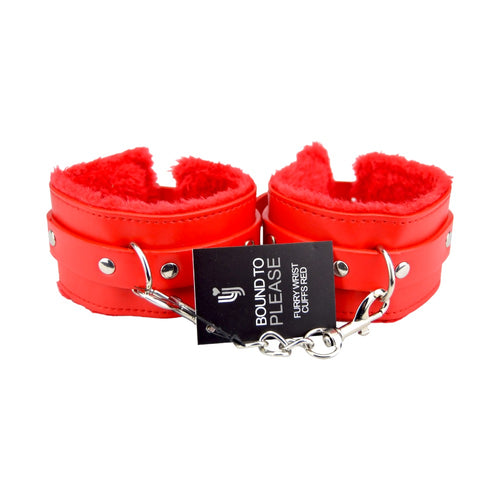 bound-to-please-furry-plush-wrist-cuffs-red