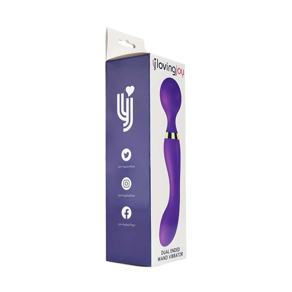Loving Joy Dual Ended Wand Vibrator perfect with its Double Vibration ❤️