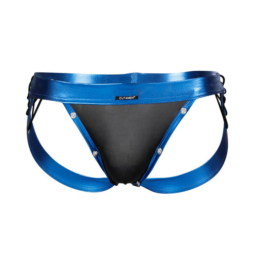 c4m-desire-jockstrap-blue-leatherette