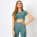 Forza Naadloze Crop Top - Magic Mint - Small