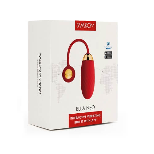 Svakom Ella Neo Interactive App Controlled Vibrating Bullet
