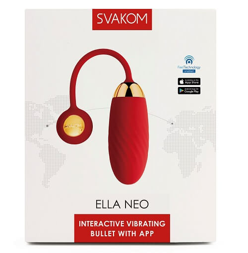Svakom Ella Neo Interactive App Controlled Vibrating Bullet