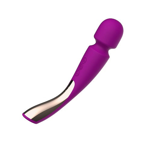 LELO Smart Wand 2 Medium Deep Rose - Waterproof and Rechargeable - Ultimate Play