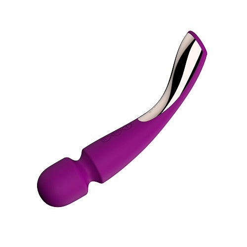 LELO Smart Wand 2 Medium Deep Rose - Waterproof and Rechargeable - Ultimate Play