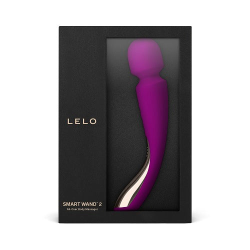 LELO Smart Wand 2 Medium Deep Rose - Waterproof and Rechargeable - Ultimate Play