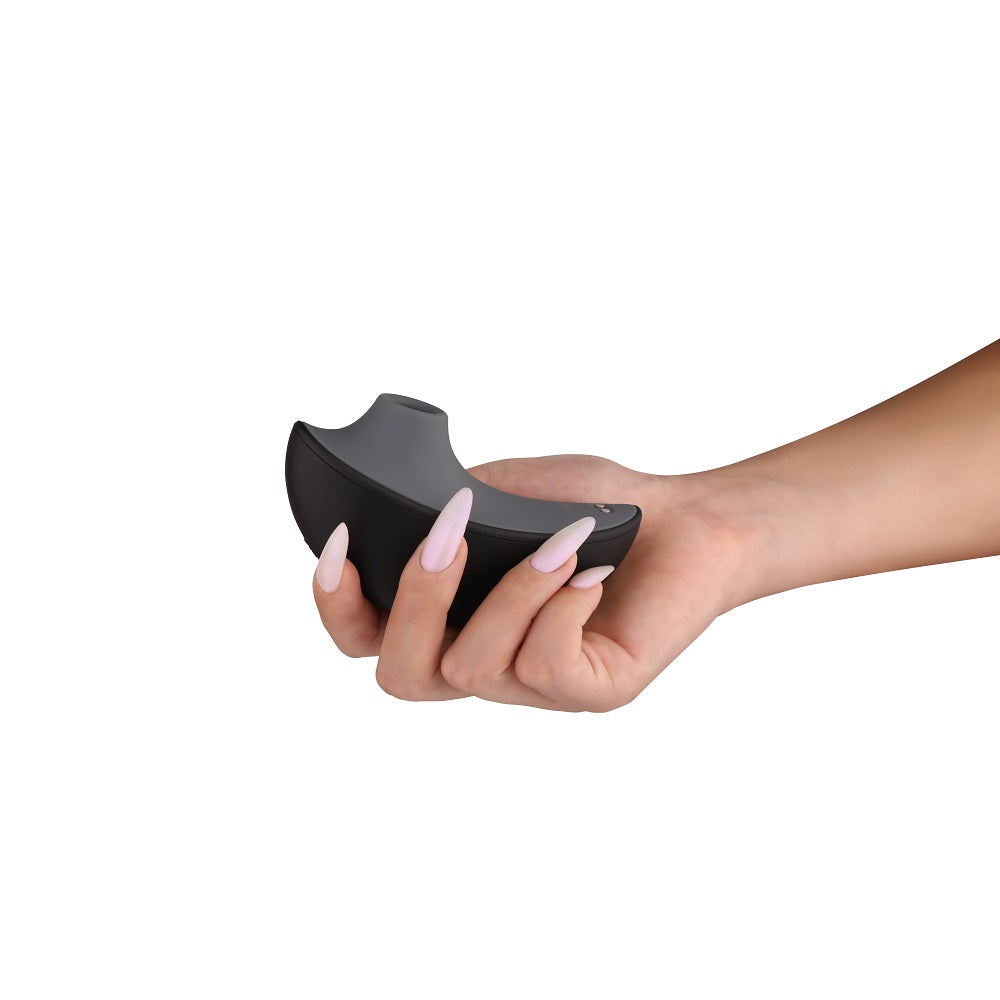 Svakom Galaxie Suction Vibrator with Mood Projector Midnight Black App Operated