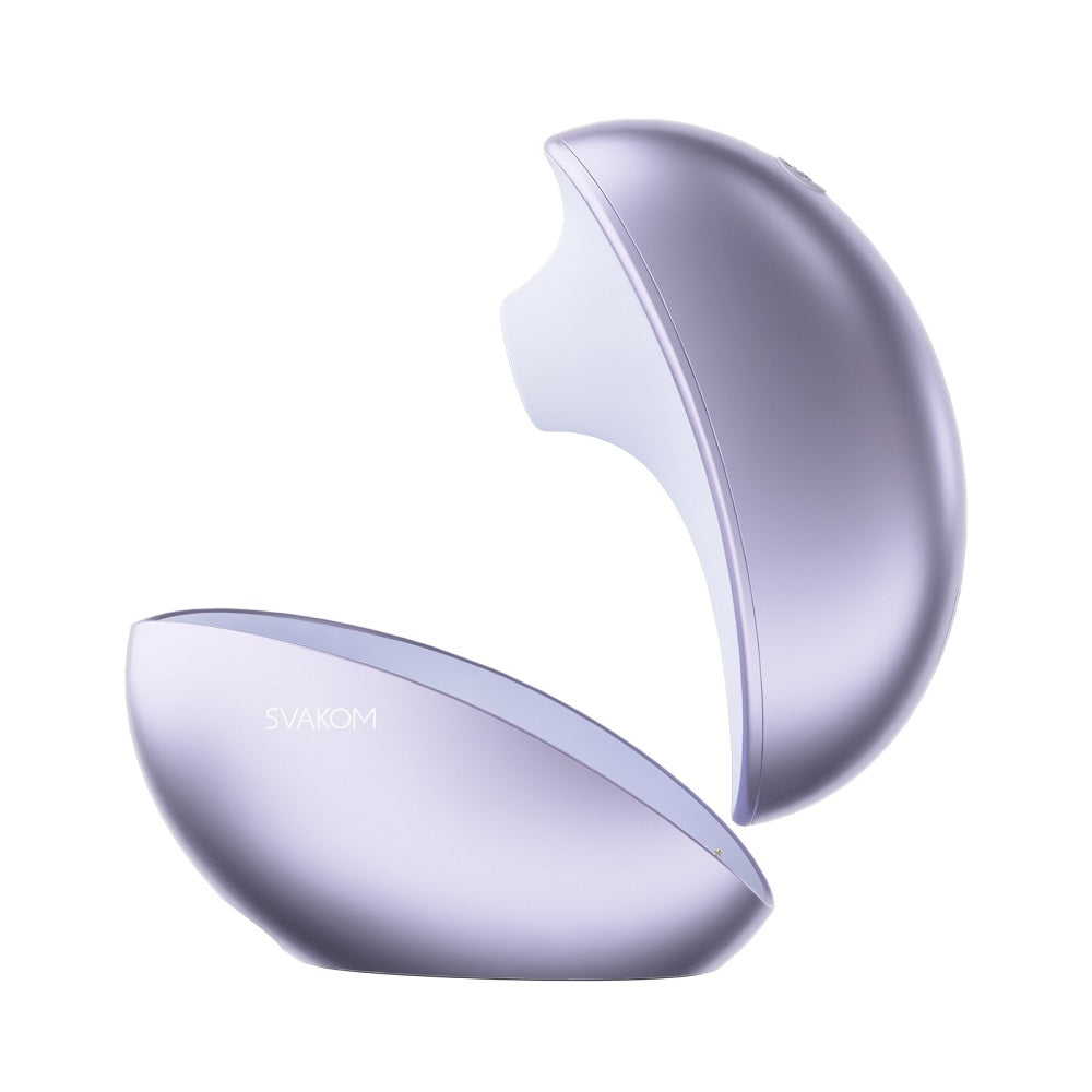 Svakom Galaxie Suction Vibrator with Mood Projector Metallic Lilac App Operated