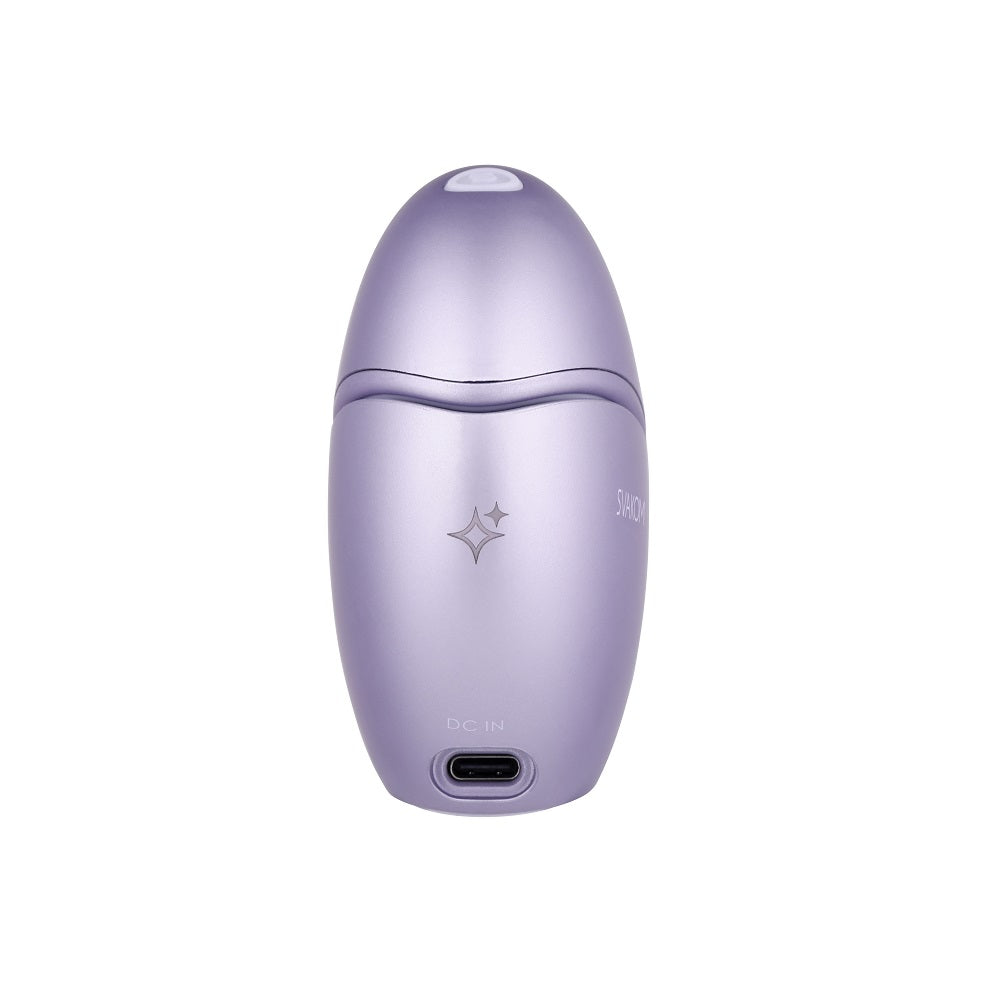 Svakom Galaxie Suction Vibrator with Mood Projector Metallic Lilac App Operated