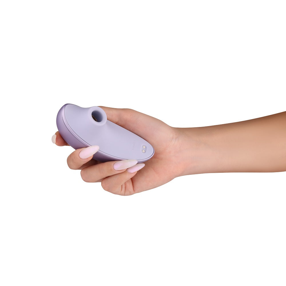 Svakom Galaxie Suction Vibrator with Mood Projector Metallic Lilac App Operated