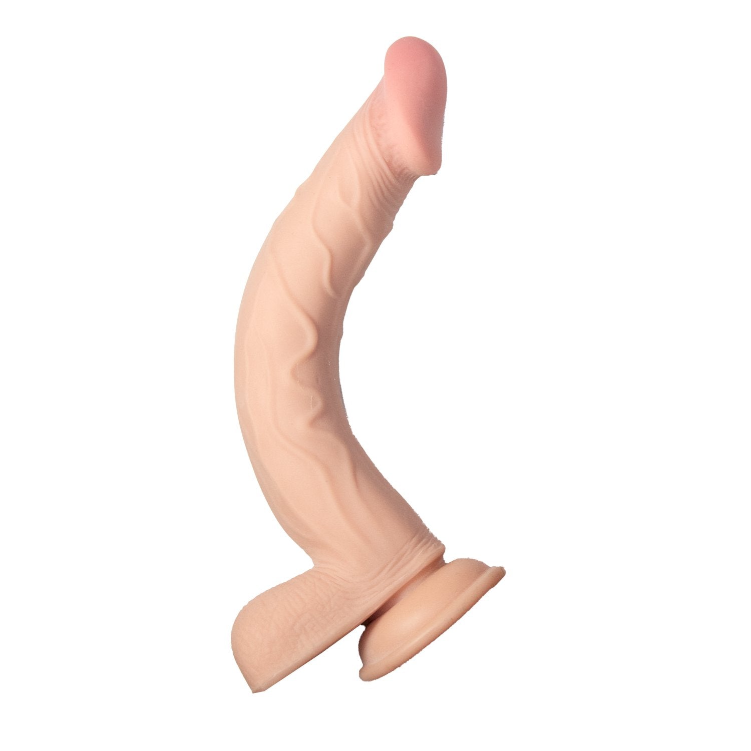 realcocks-dual-layer-bendable-dildo-10-inch-vanilla