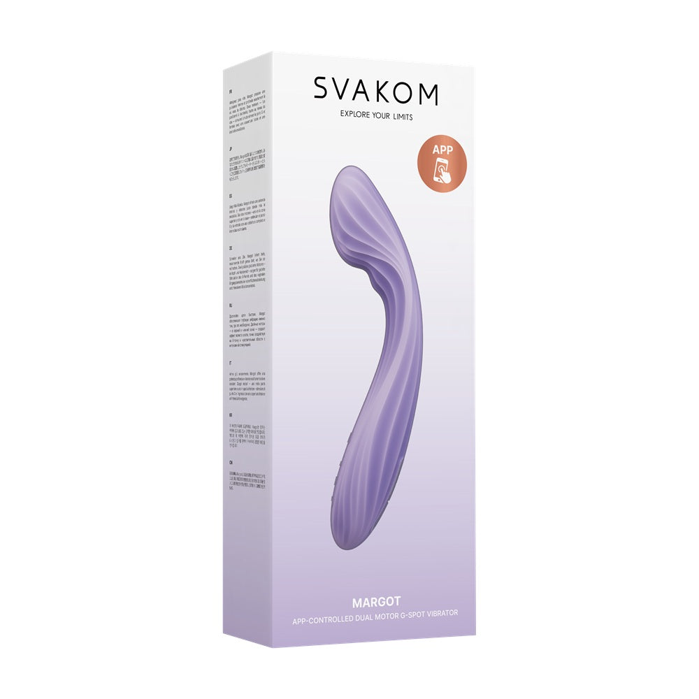 Svakom Margot G-Spot Vibrator - Lilac, Deep Vibration Power