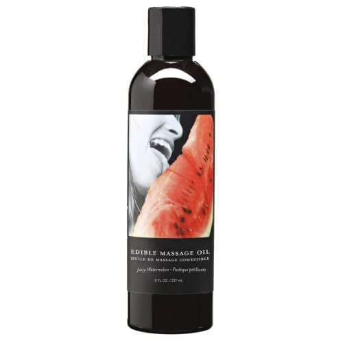 Earthly Body Edible Massage Oil - 8fl oz - Non Greasy choose you fav