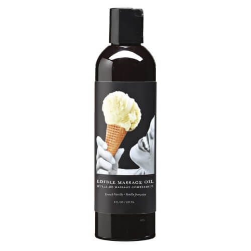Earthly Body Edible Massage Oil - 8fl oz - Non Greasy choose you fav