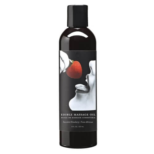 Earthly Body Edible Massage Oil - 8fl oz - Non Greasy choose you fav