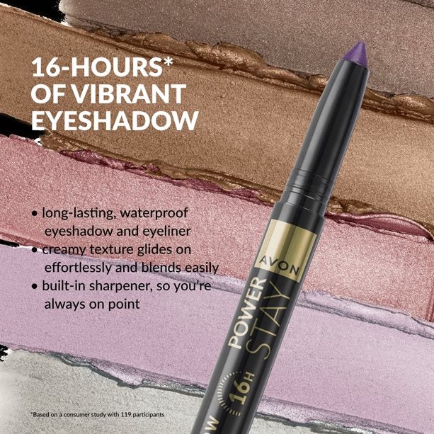 Avon Power Stay 2nin1 Shadow Stick - 16hr